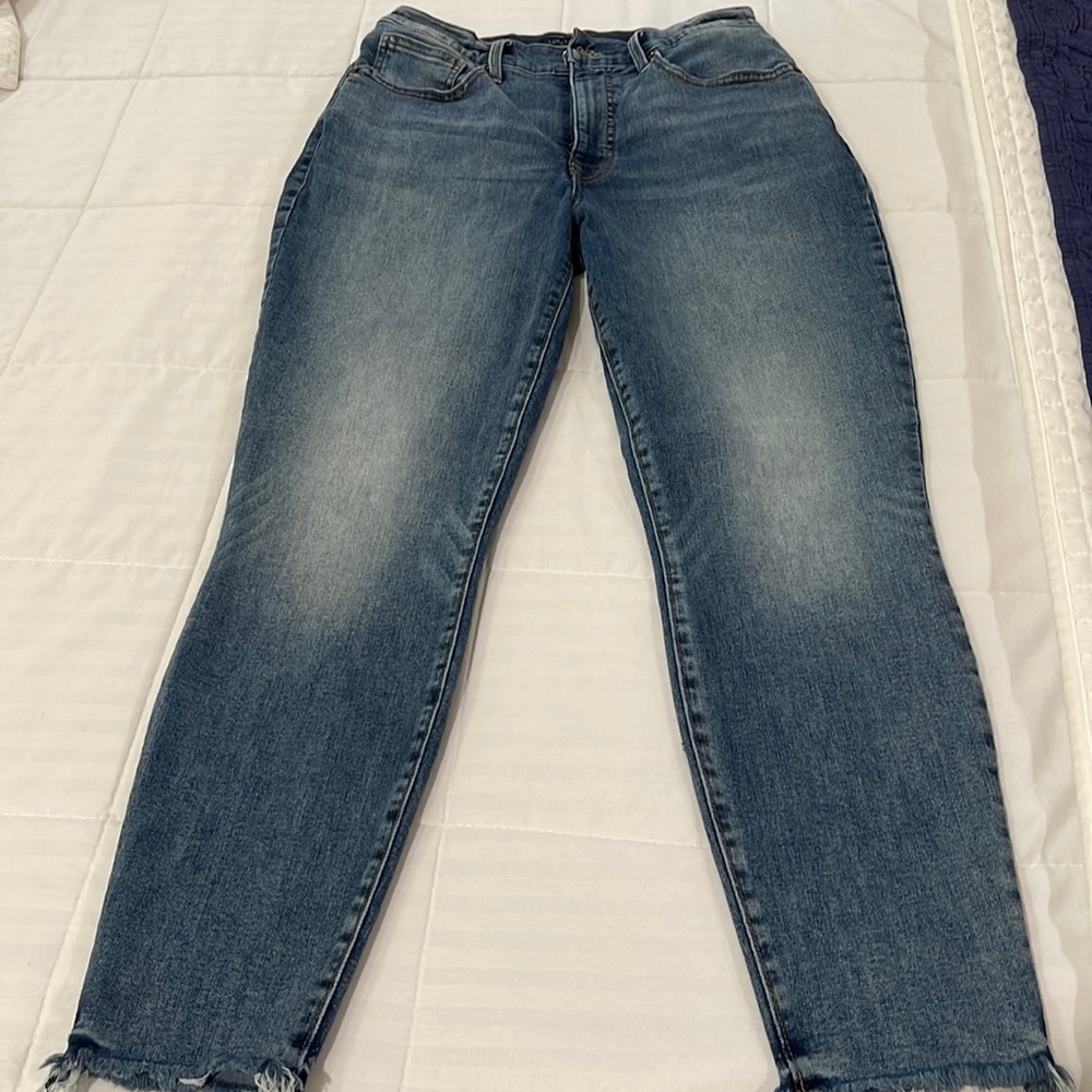 Lucky brand skinny Bridgette high rise jeans